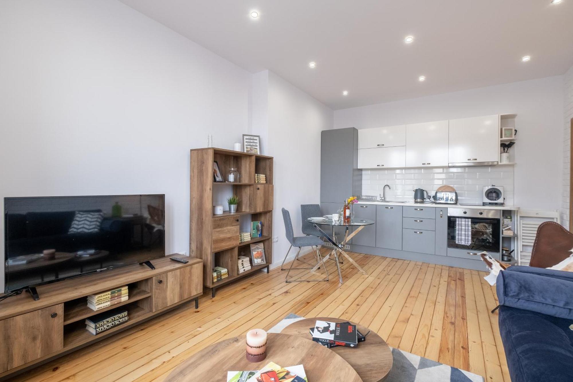 Apartament Stylish Gem 2br With Ac