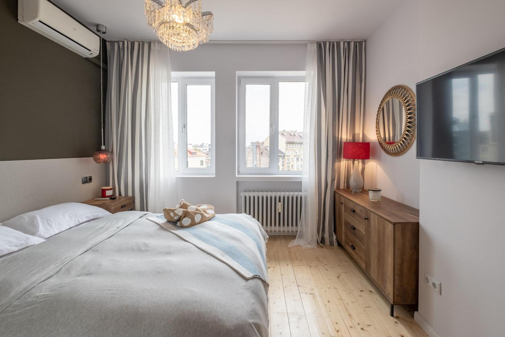 Apartament Stylish Gem 2br With Ac